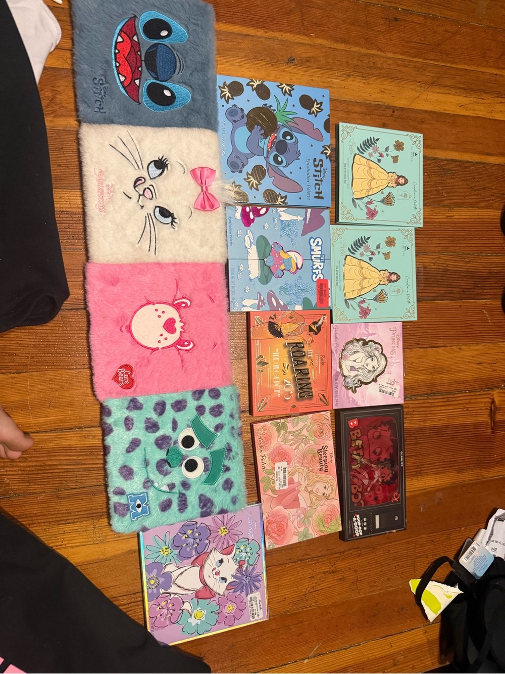 Cute Plush Character assorted makeup pallets